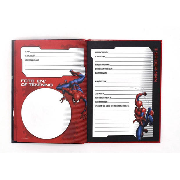 Vriendenboek - Spiderman