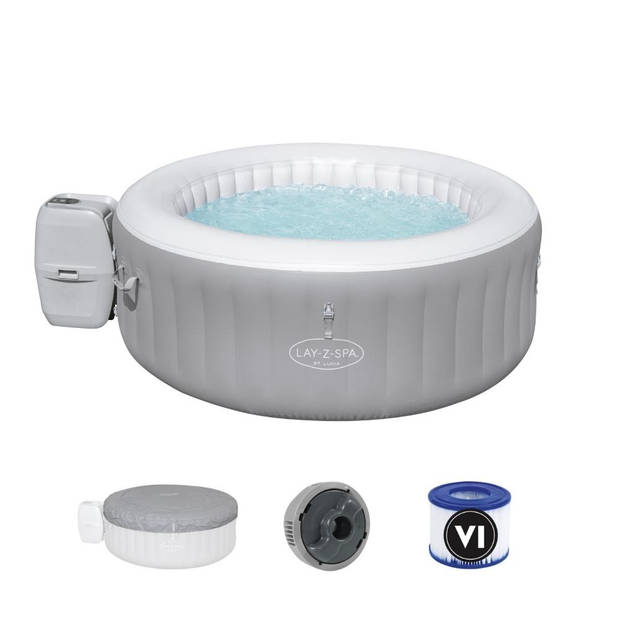 Bestway - Jacuzzi - Lay-Z-Spa - St Lucia - Opblaasbaar - Bubbelbad - Incl. Toebehoren - Ø170cm