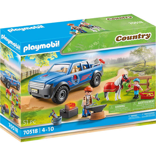 PLAYMOBIL Country - Mobiele hoefsmid (70518)