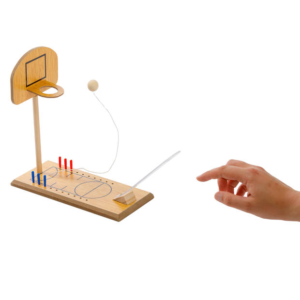 Invento desktopbasketbal retr-Oh unisex hout lichtbruin