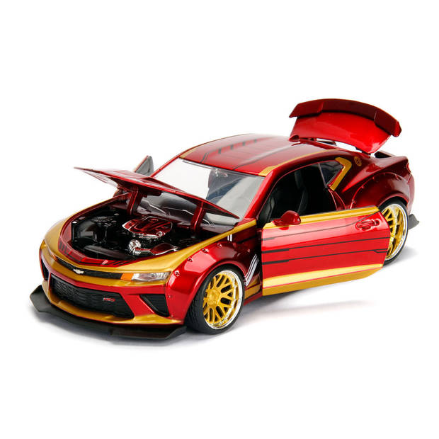 JADA auto Marvel Ironman 2016 Chevy Camaro SS 1:24 die-cast