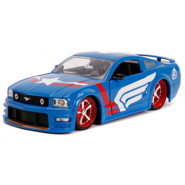 JADA auto Marvel Captain America Ford Mustang GT 1:24 die-cast