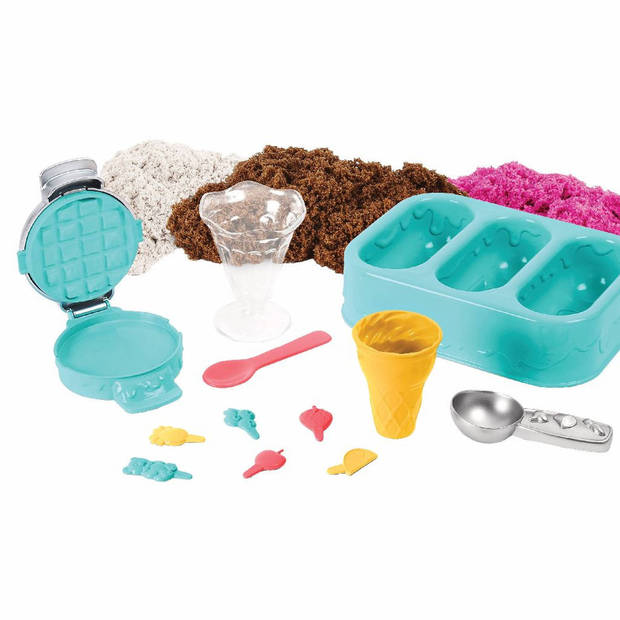 Spin Master speelset Kinetic Sand Ice Cream 50 gram 16-delig