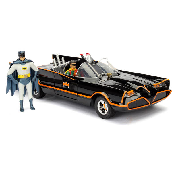 JADA auto Batman 1966 Classic Batmobile 1:24 die-cast grijs