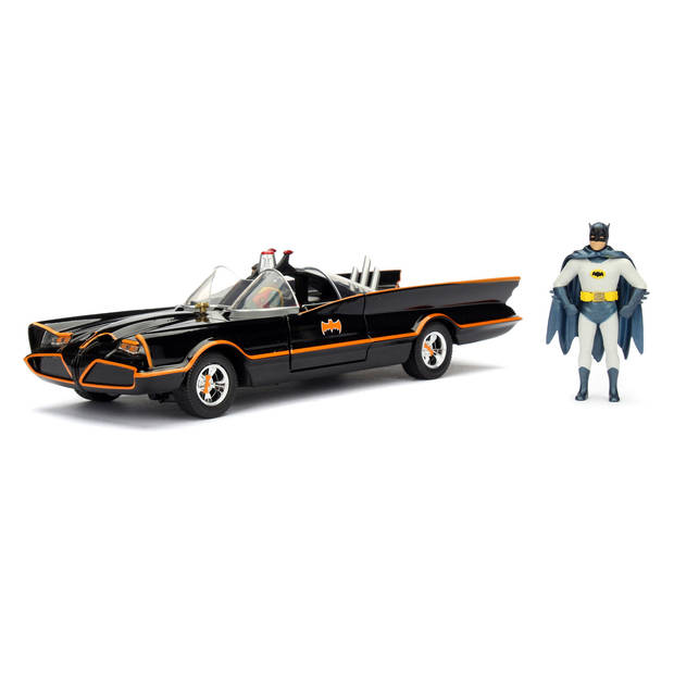 JADA auto Batman 1966 Classic Batmobile 1:24 die-cast grijs