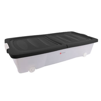 Opbergbox - onderbedbox - Onderbedbox 32 liter -Zwart
