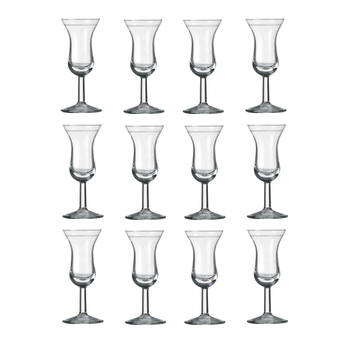 Royal Leerdam Borrelglas Intermezzo 615617 5 cl - Transparant 12 stuks