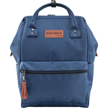 Gruww - Backpack met 13 inch laptopvak - Indigo blue