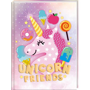 Unicorn vriendenboek - 80 Pagina's - Harde Kaft