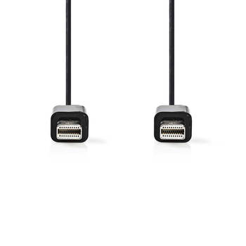 Nedis Mini DisplayPort-Kabel - CCGP37500BK10