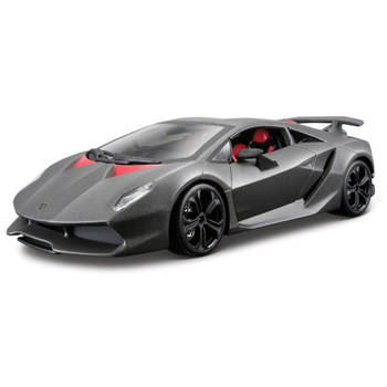 Bburago auto Lamborghini Sesto Elemento 19 cm grijs