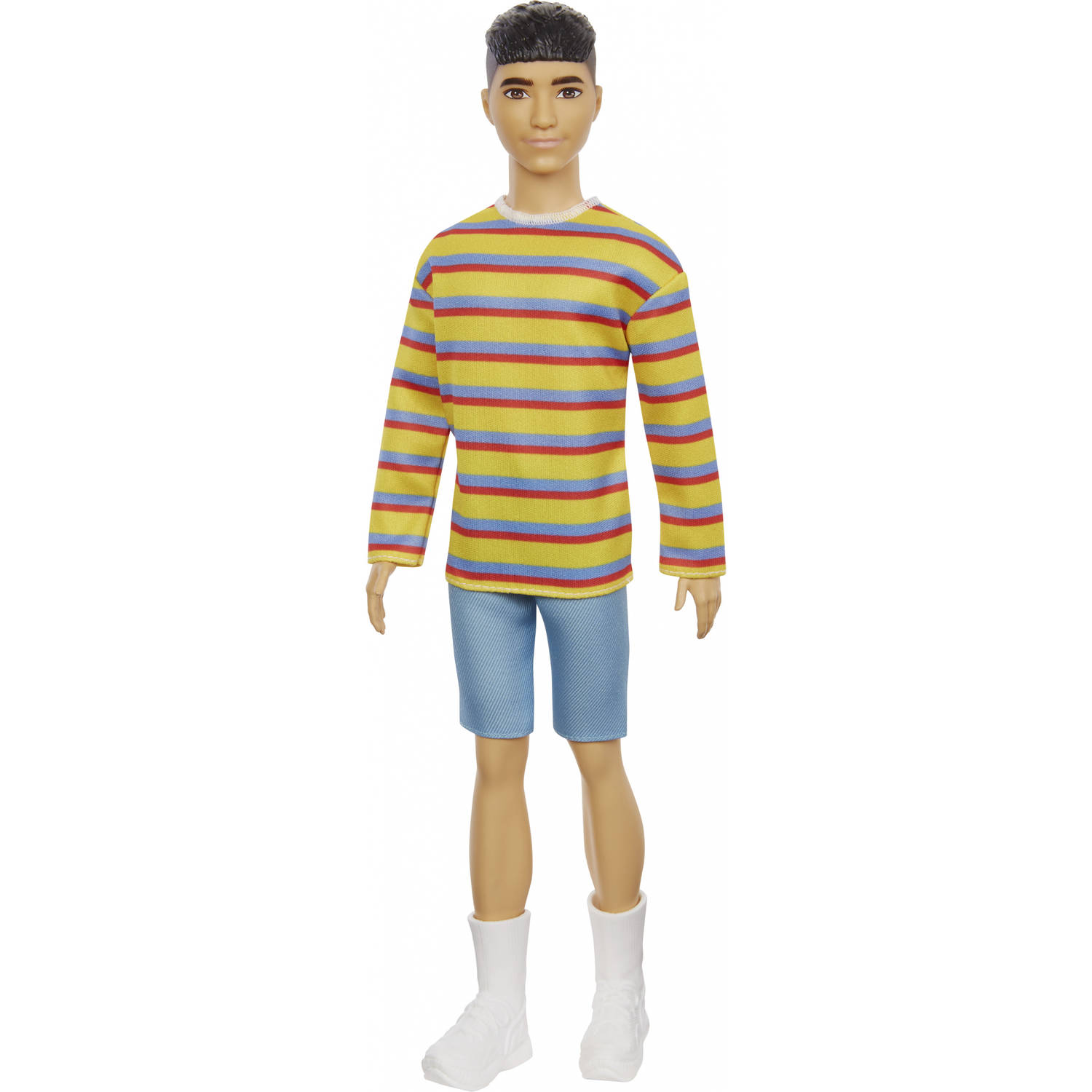 Barbie Ken Fashionista Pop - gestreept shirtje & korte broek