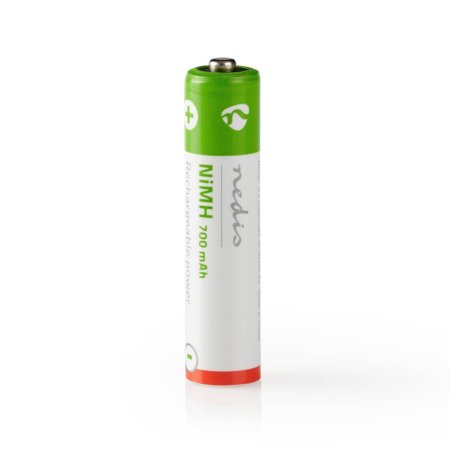Oplaadbare NiMH batterij AAA | 1,2 V | 700 mAh | 2 stuks | Blister