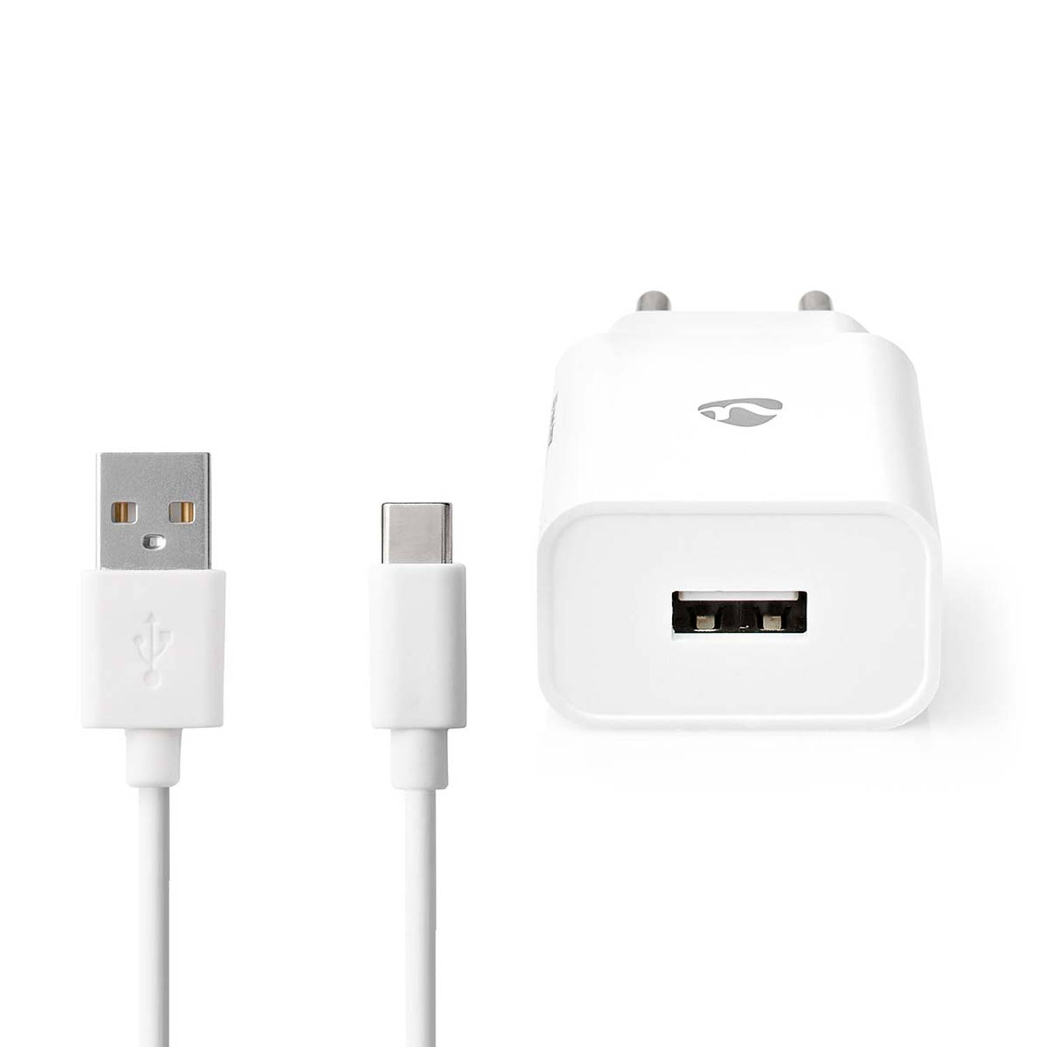 Thuislader | 2,4 A | Losse Kabel | USB-C™ | Wit
