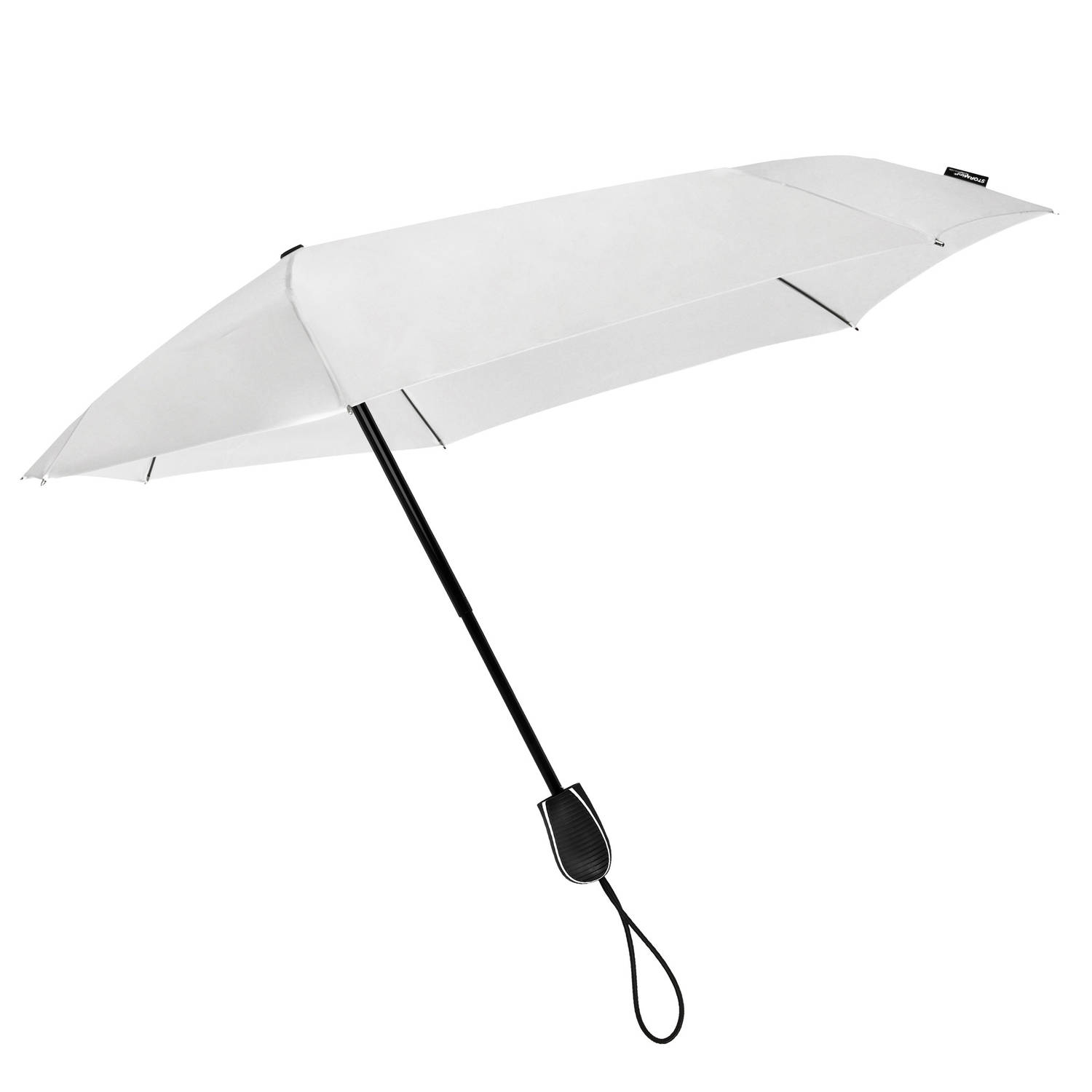 Stormparaplu - Antistorm paraplu - Stormparaplu - STORMini Aerodynamische opvouwbare stormparaplu Wit - handopening