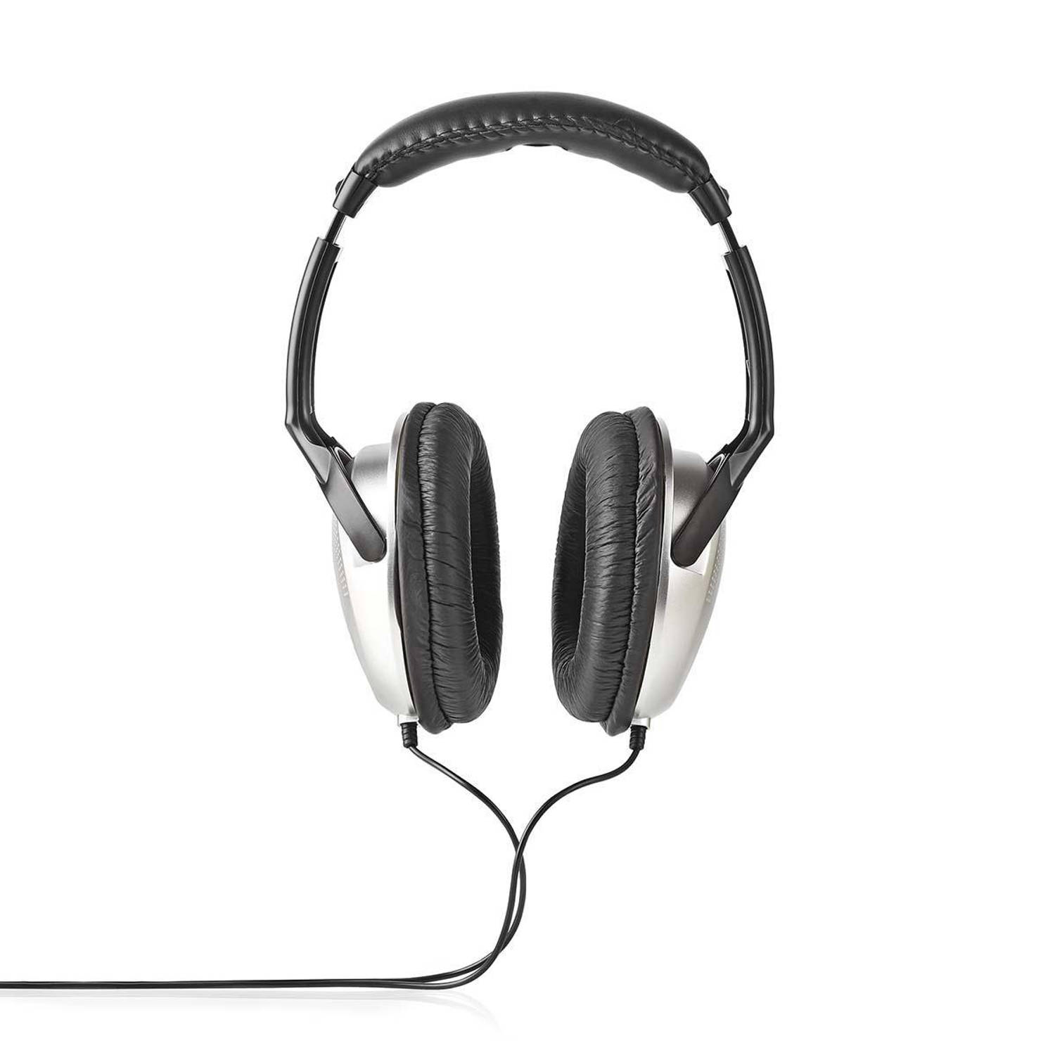 Over-ear Koptelefoon | bedraad 6,00 m | zilver-zwart