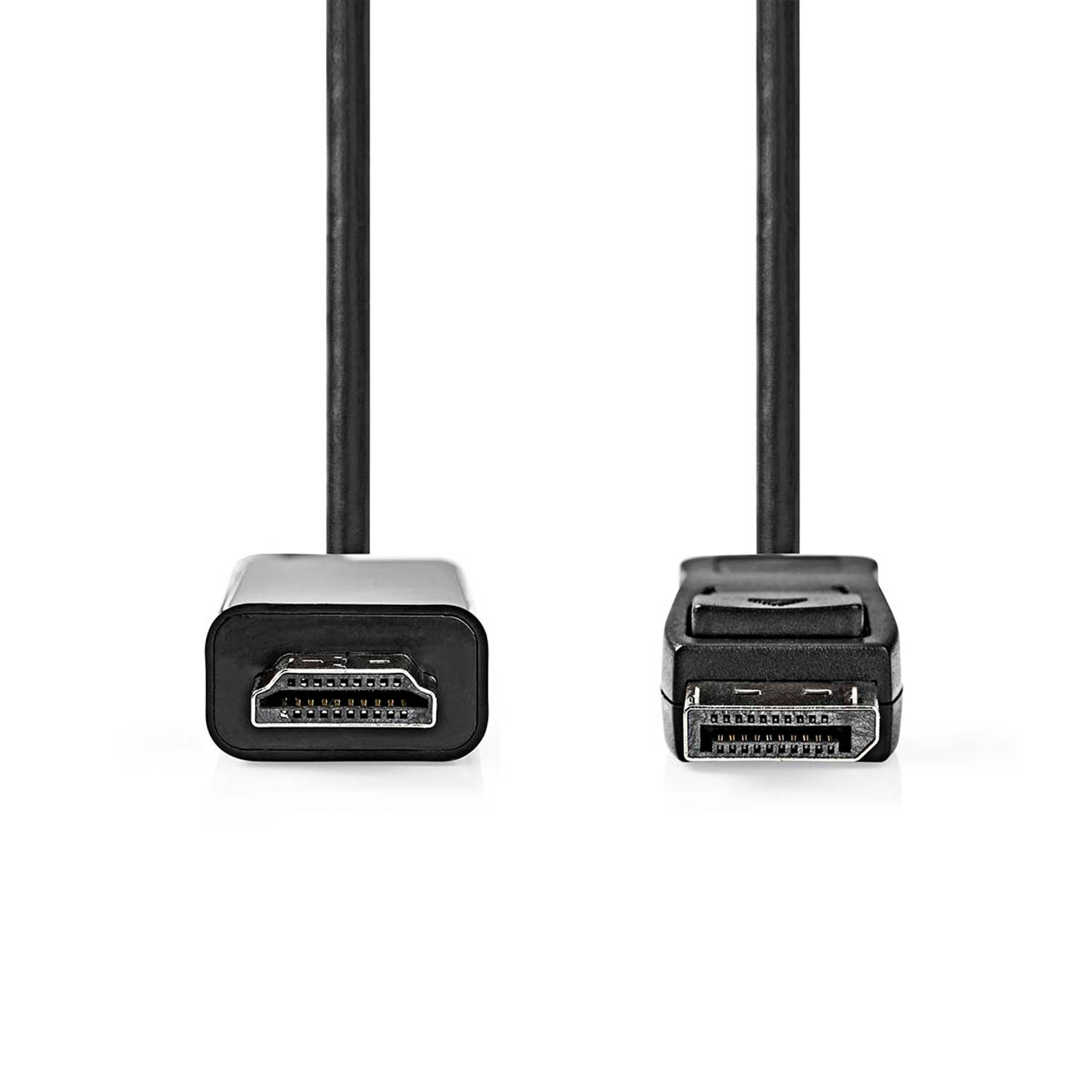 DisplayPort HDMI™-Kabel | DisplayPort Male HDMI™-Connector | 2,0 m | Zwart