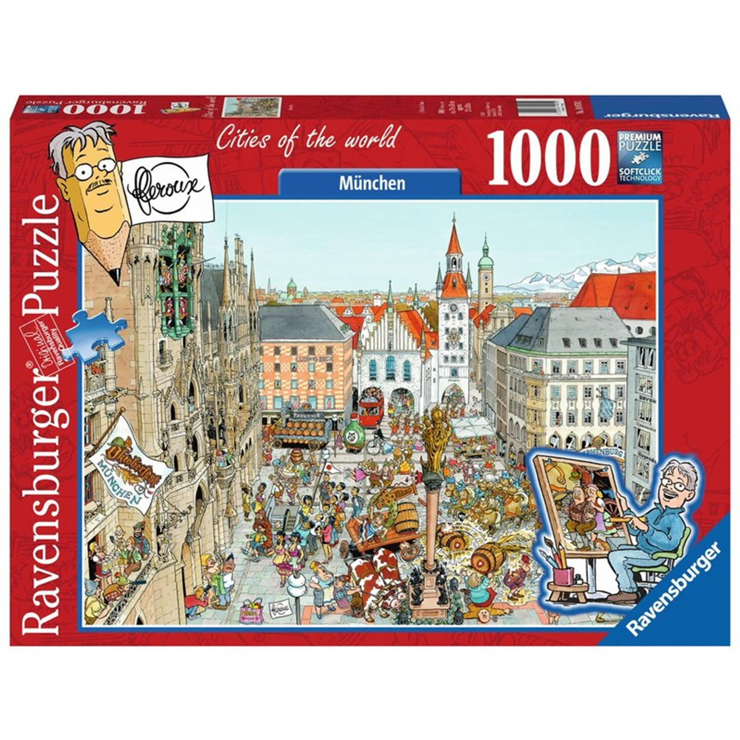 Ravensburger puzzel 1000 stukjes Munchen