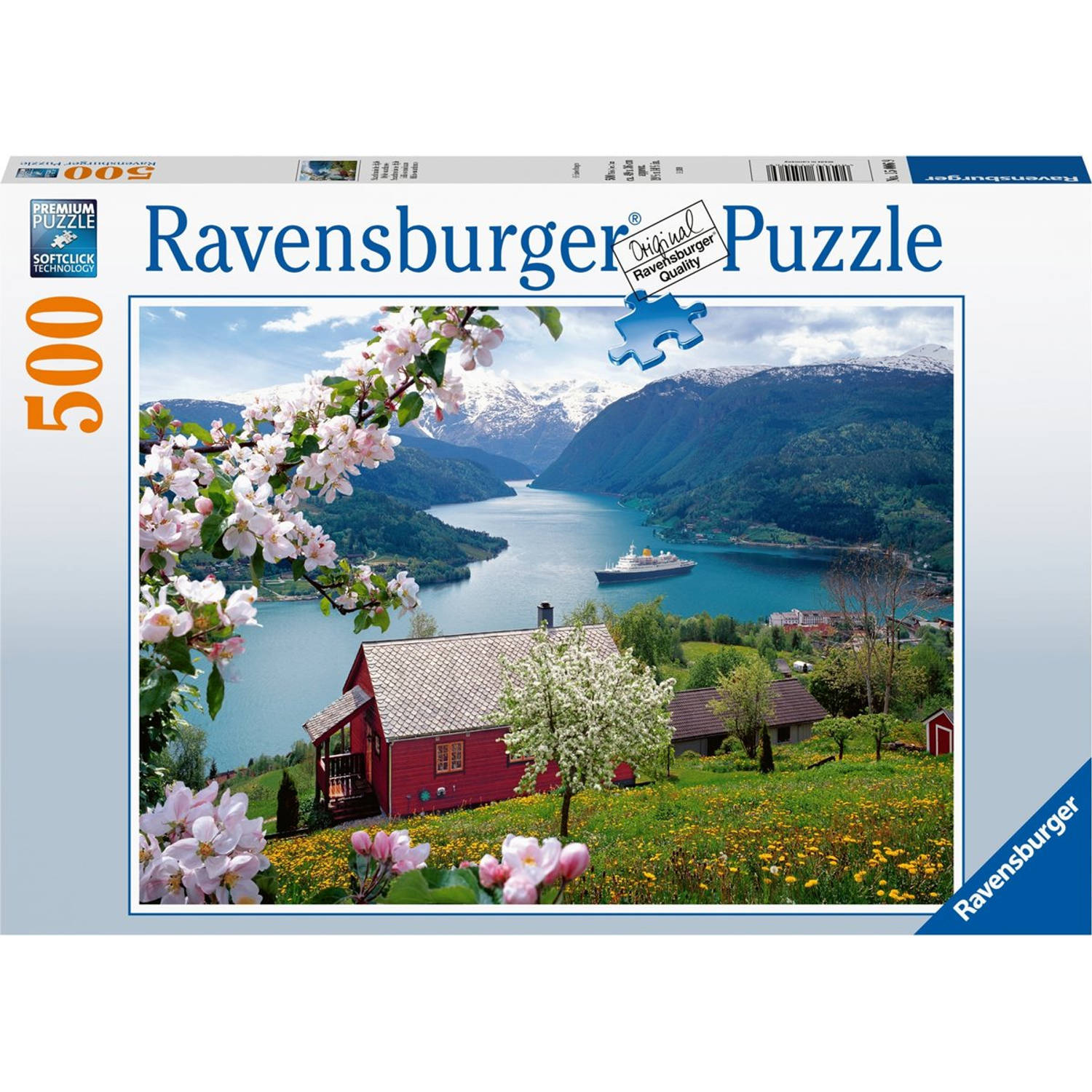 Ravensburger puzzel Landschap 500 stukjes
