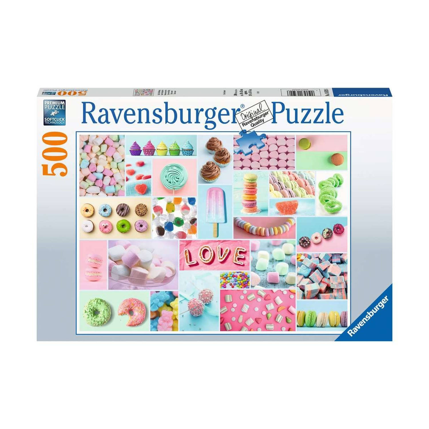 Ravensburger puzzel 500 stukjes Zoete verleiding