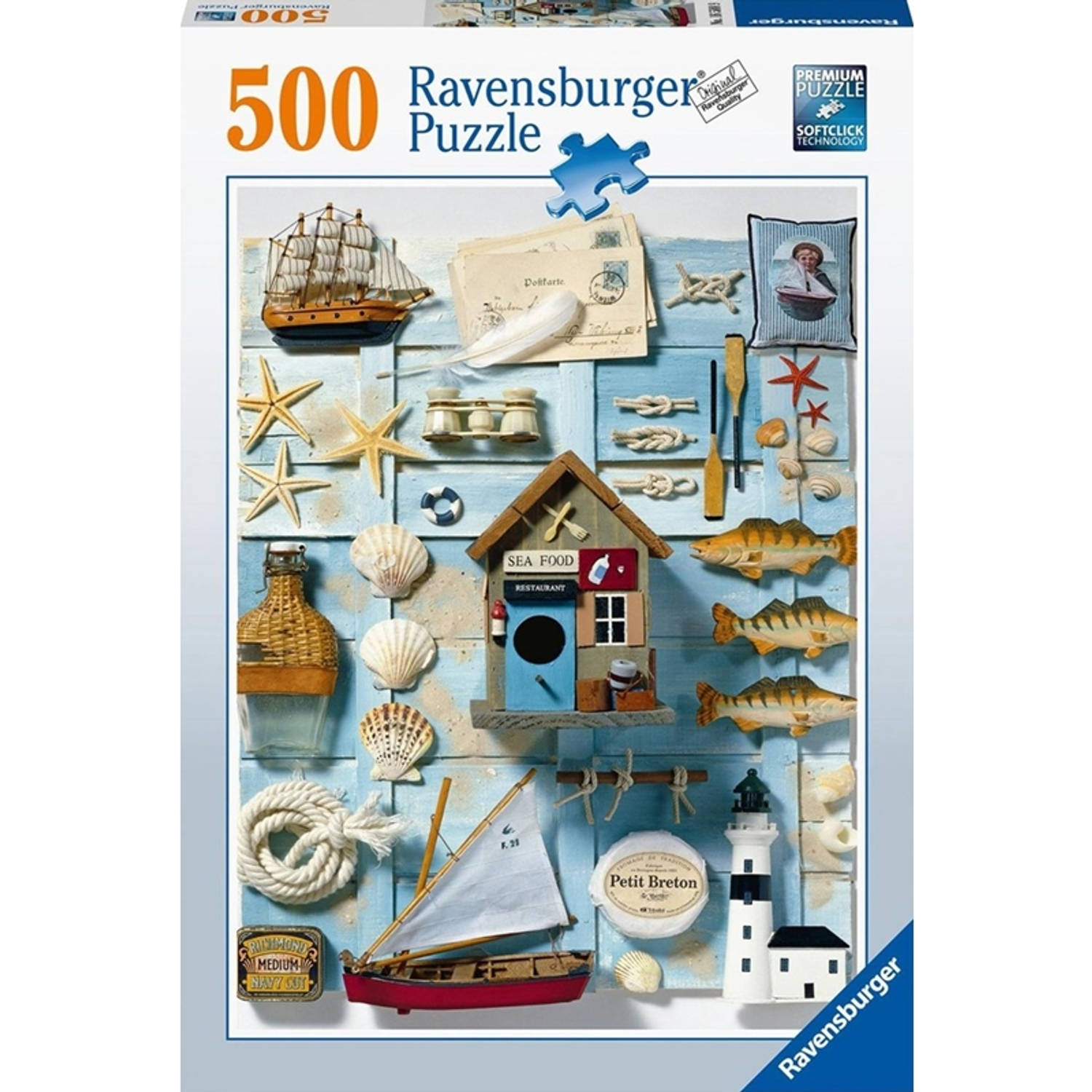 Ravensburger puzzel 500 stukjes maritiem flair