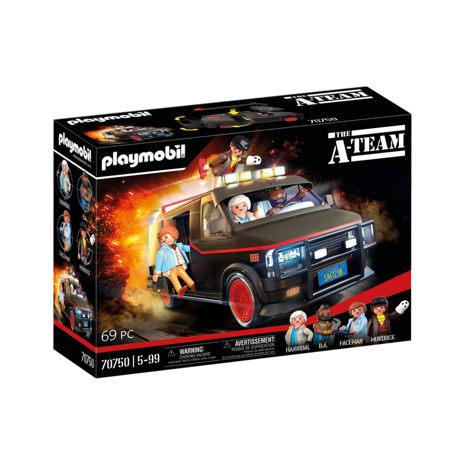 Playmobil® A-team 70750 De A-team bus
