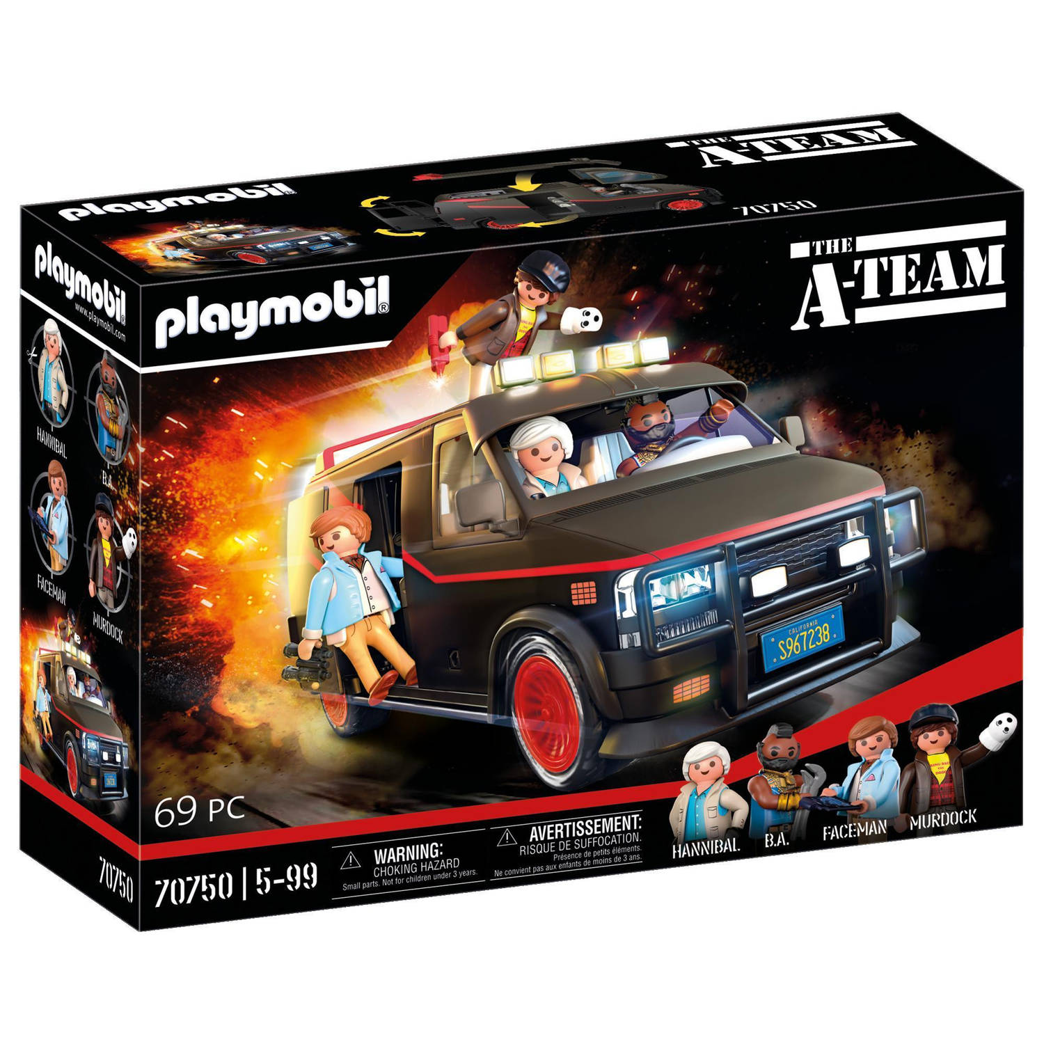 Playmobil® A-team 70750 De A-team bus
