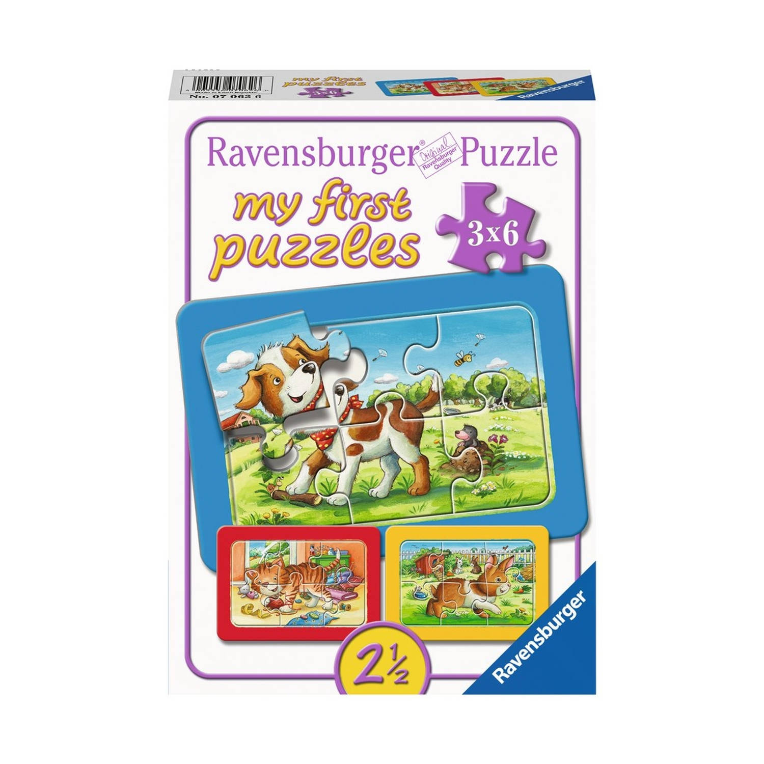 Ravensbruger My first puzzel Mijn dierenvriendjes