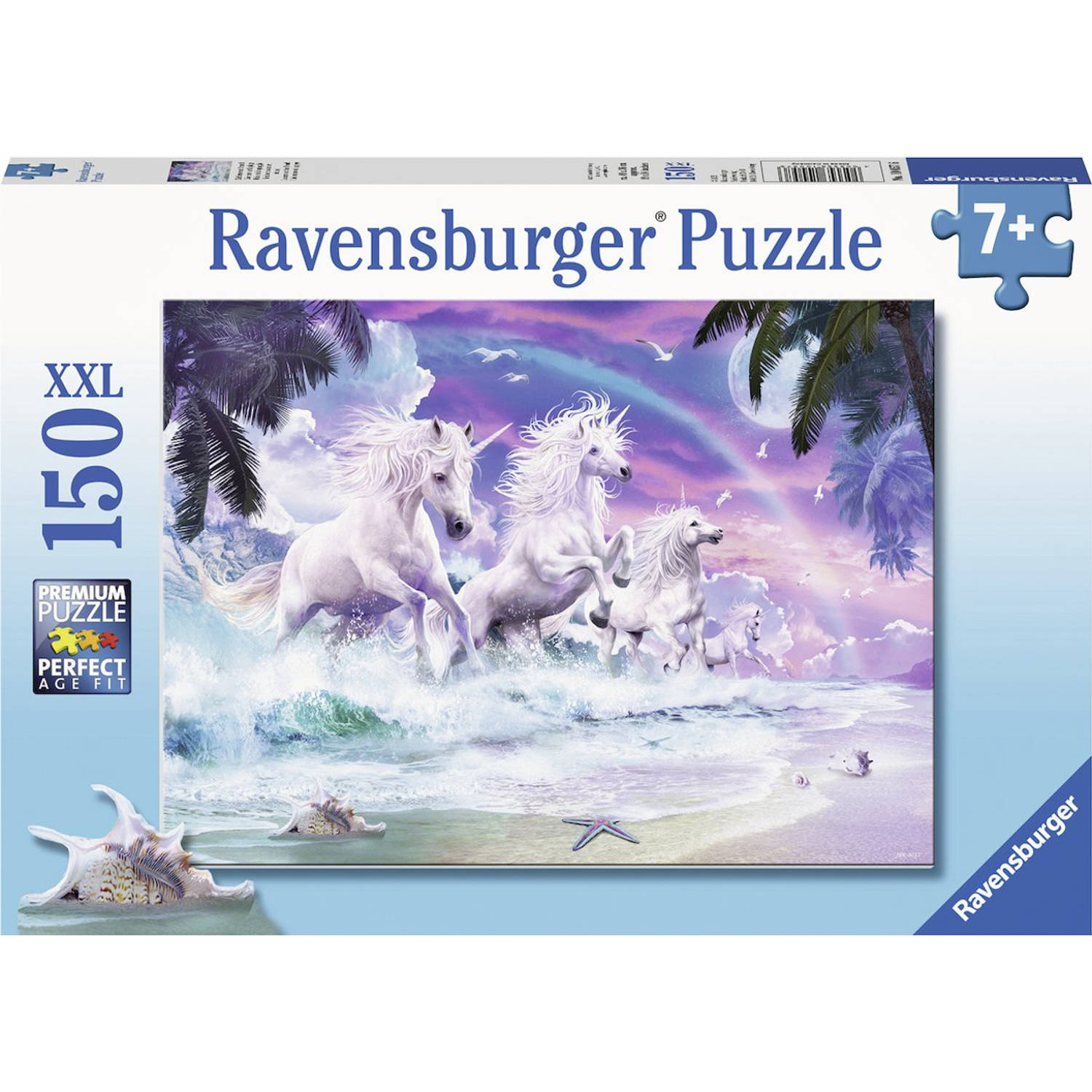 Ravensburger puzzel Eenhoorns aan strand