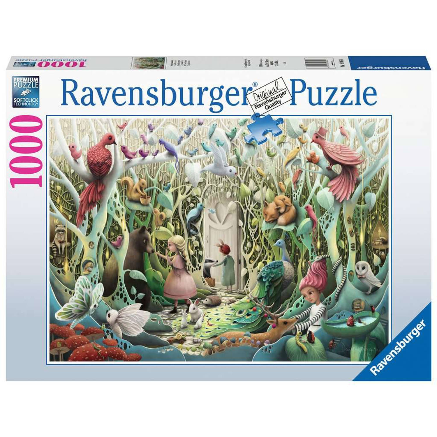 Ravensburger puzzel 1000 stukjes De geheime tuin