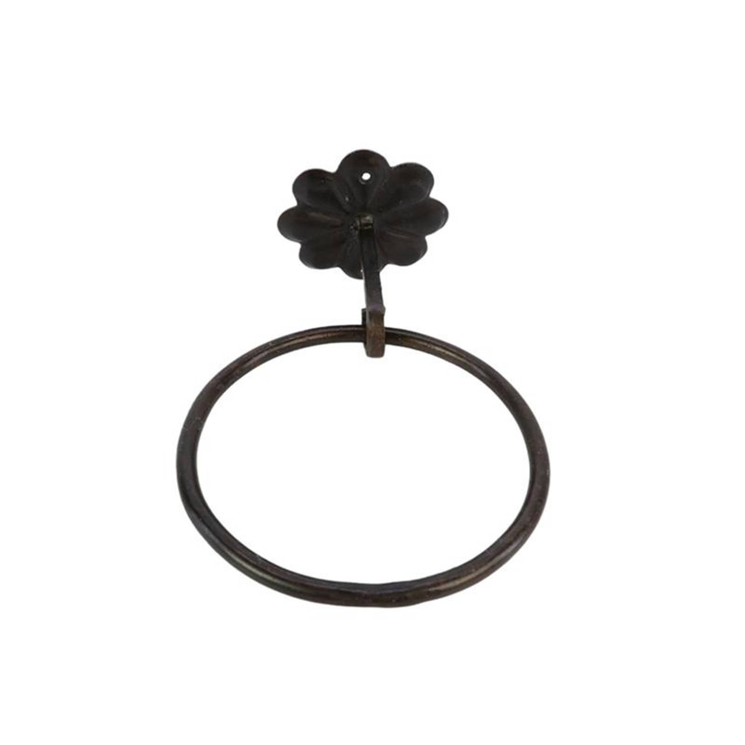 HBX natural living Hanger Ring Kabala d15cm zwart