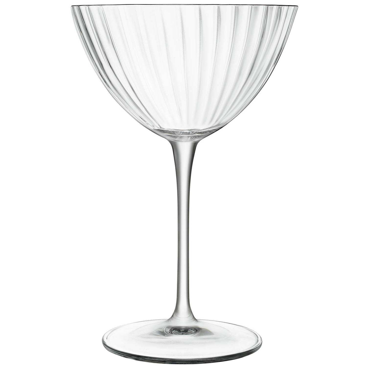 Luigi Bormioli Cocktailglazen Swing - Martini Glazen Elegant Design - 200 Ml - 6 Stuks