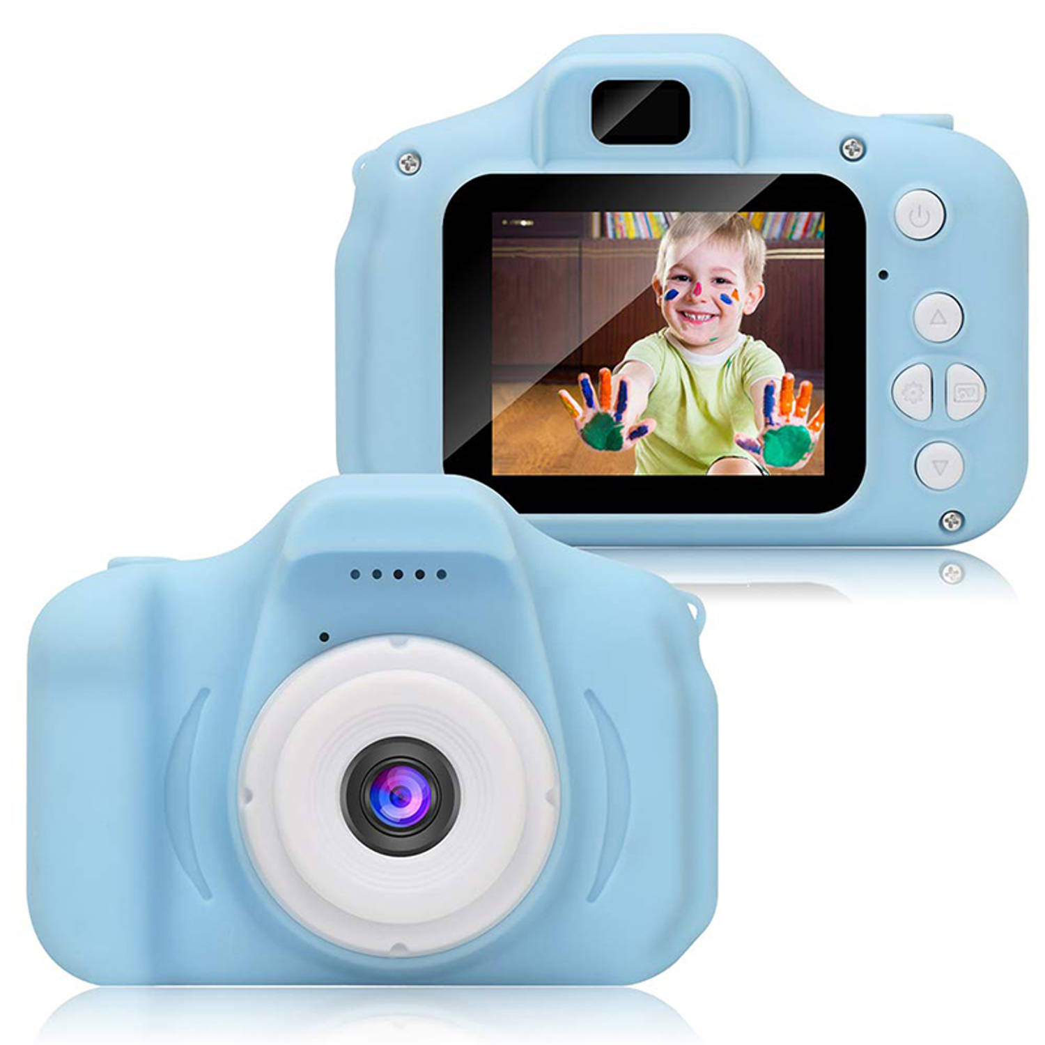 Denver Kca-1330 Digitale Kindercamera Full Hd Foto En Video 3 Spelletjes Blauw