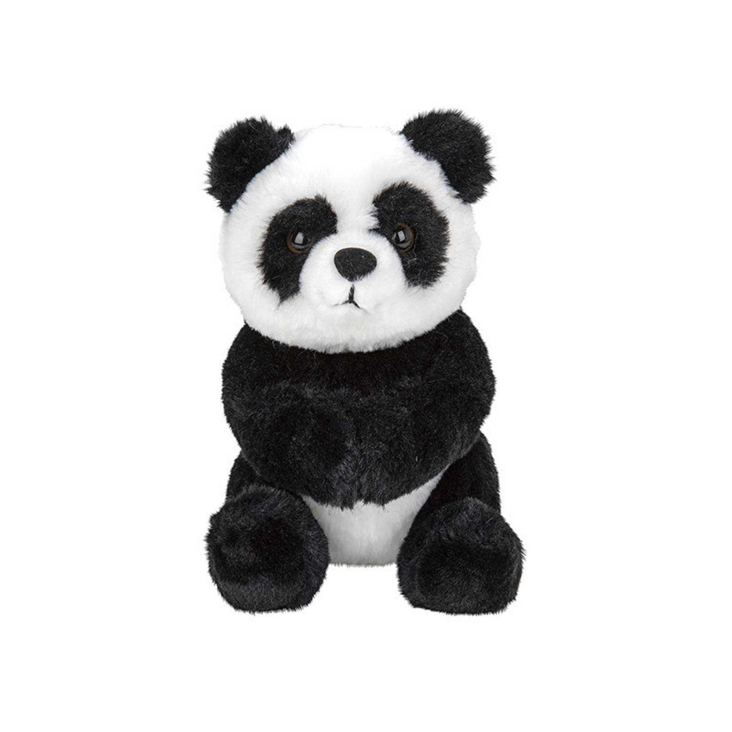Echt vacht Conciërge Pluche knuffel panda beer van 18 cm - Knuffeldier | Blokker
