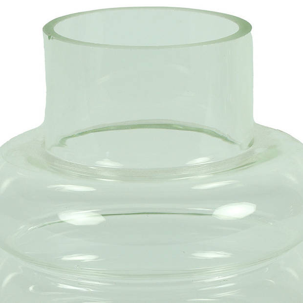 Countryfield Bloemenvaas Bubbles - helder transparant - glas - D17 x H22 cm - Vazen