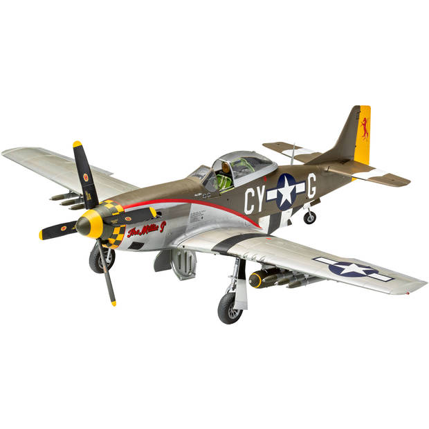 Revell modelbouwset P-51D-15-NA Mustang 35,2 cm kaki 169-delig