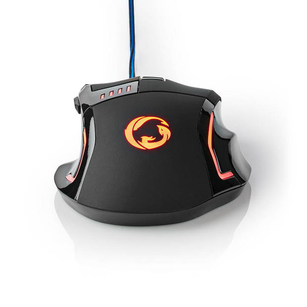 Nedis Gaming Muis - GMWD300BK