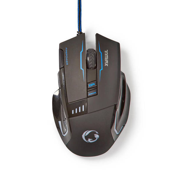 Nedis Gaming Muis - GMWD300BK