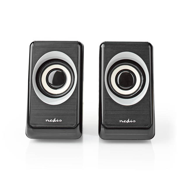 Nedis PC-Speaker - CSPR20020BK - Zwart