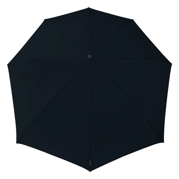 Robuuste Stormparaplu Met 75 Cm Diameter, 8 Ribben - Opvouwbaar En Duurzaam - 4Cm Breedte X 50 Cm Hoogte - Zwart