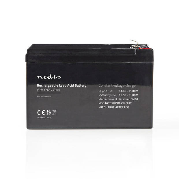 Nedis Oplaadbare Loodaccu - BALA1200012V