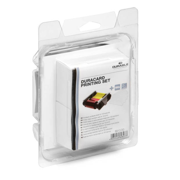 Durable DURACARD® print set - Printer lint en 100 kaarten