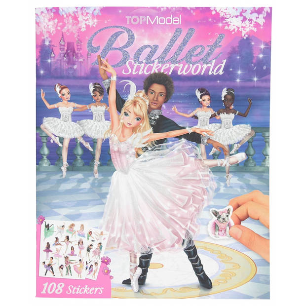 TOPModel stickerboek Ballet World 21 x 26 cm papier 109-delig