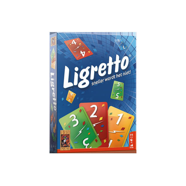 999 Games Ligretto blauw