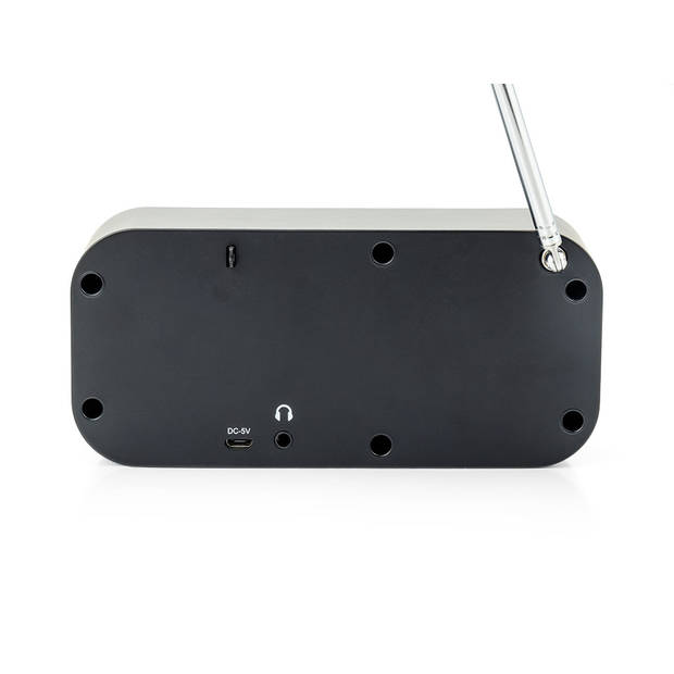 Caliber Draagbare radio DAB+ - FM - Draadloos tot 8 Uur - USB - LCD-scherm - 10 Presets (HPG319DAB)