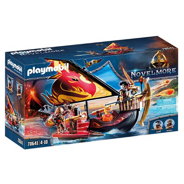 PLAYMOBIL Novelmore - Burnham Raiders vuurschip (70641)