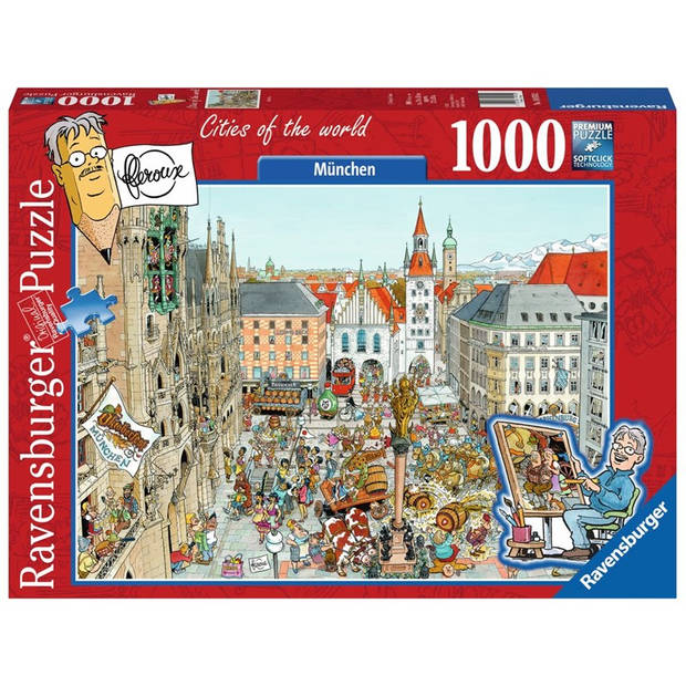Ravensburger puzzel Fleroux Munchen - legpuzzel - 1000 stukjes
