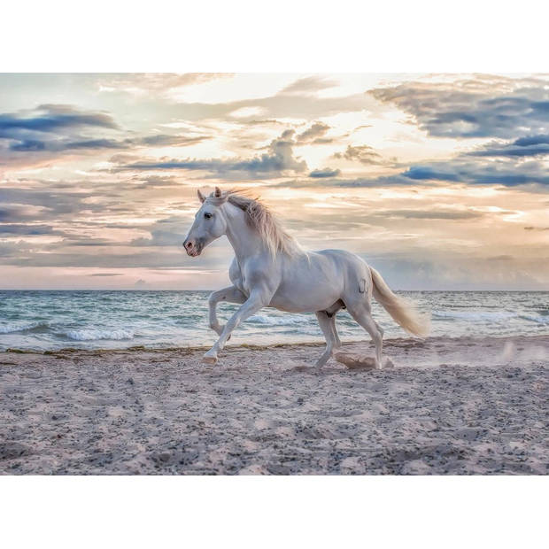 Ravensburger Puzzel Paard op het strand 500st