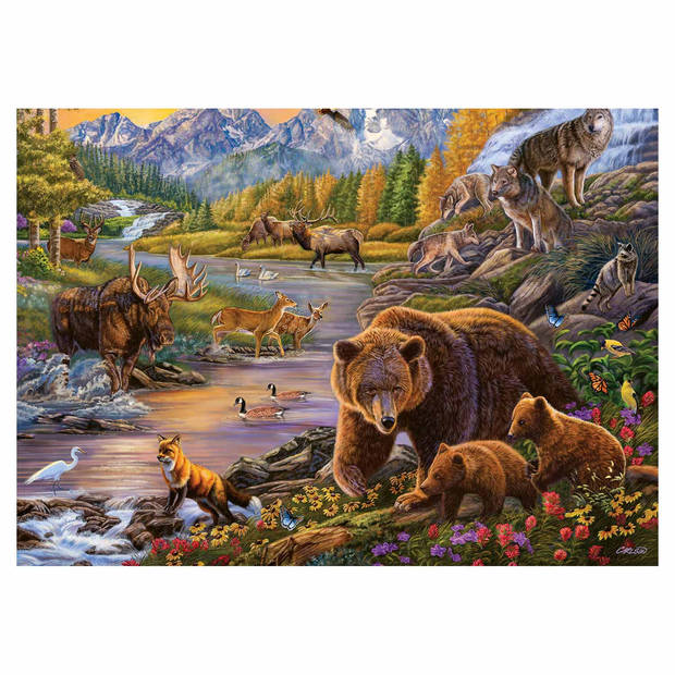 Ravensburger puzzel Wildernis 500st