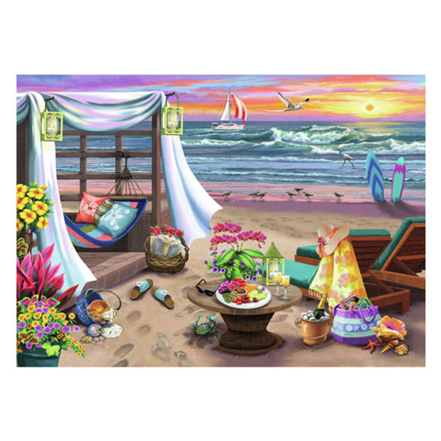 Ravensburger puzzel Cabana Retreat 500st